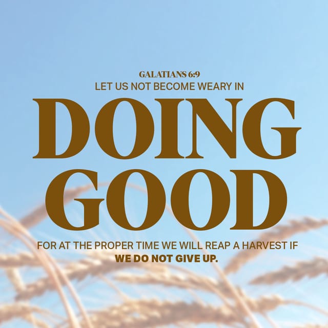 Galatians 6:9