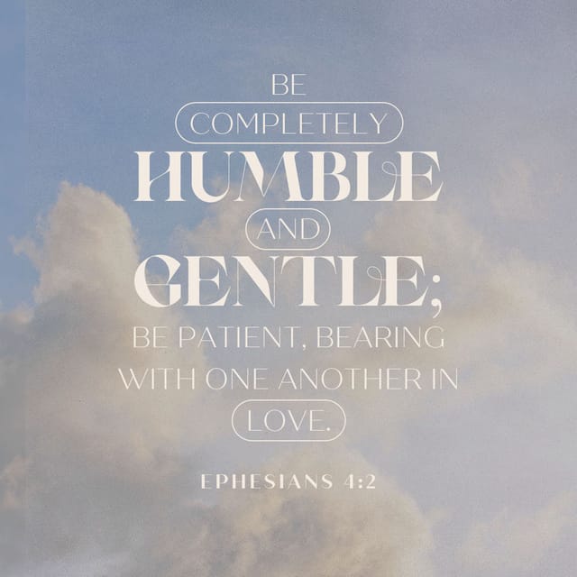 Ephesians 4:2