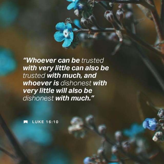 Luke 16:10