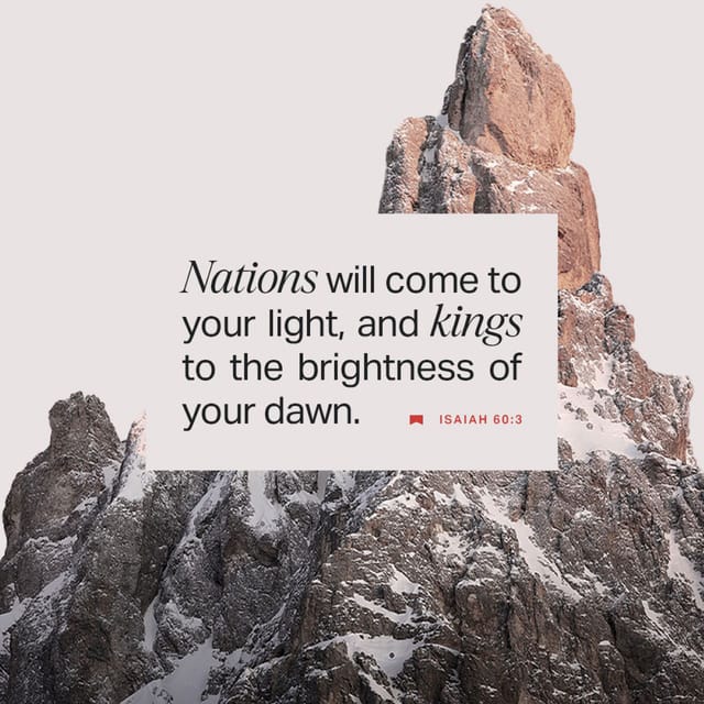 Isaiah 60:3