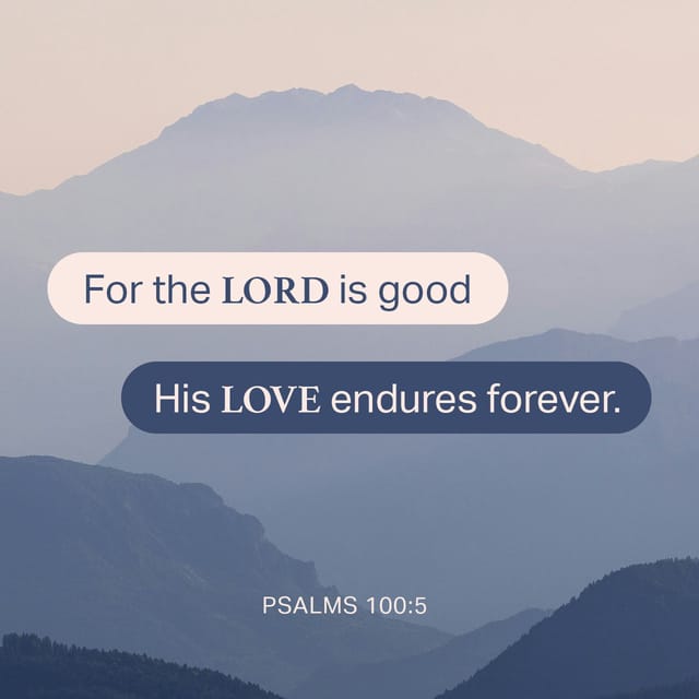 Psalms 100:5