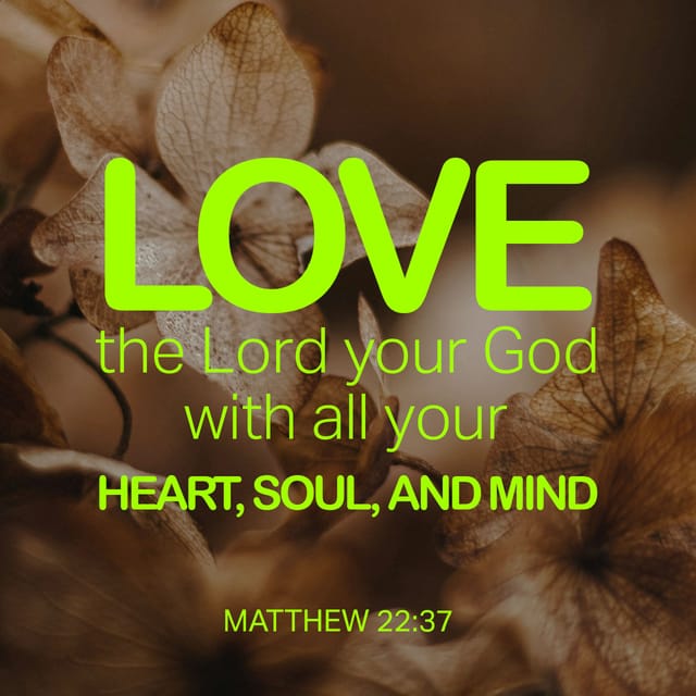 Matthew 22:37