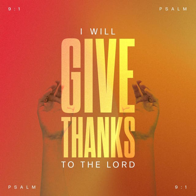 Psalms 9:1