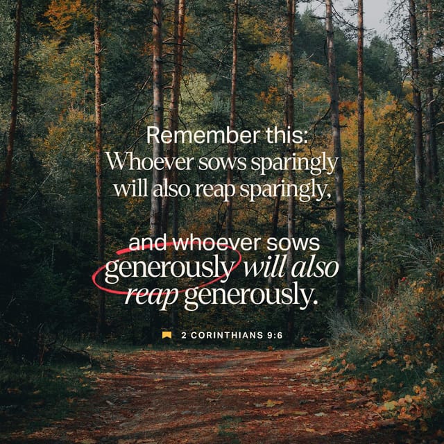 2 Corinthians 9:6