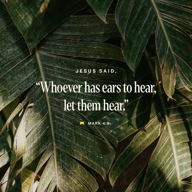 Mark 4:9