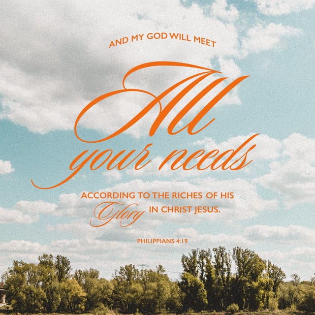 Philippians 4:19