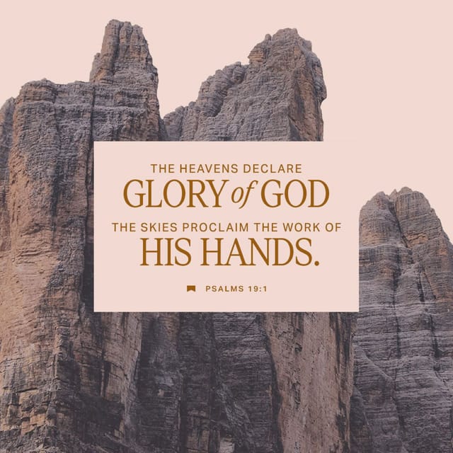 Psalms 19:1