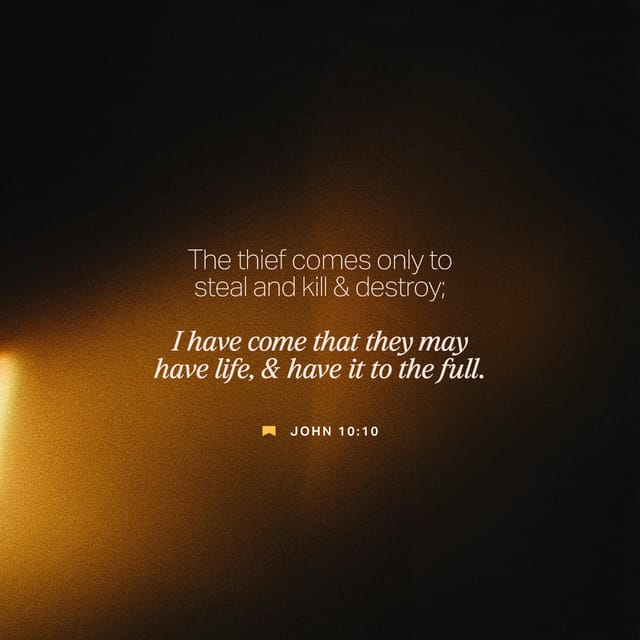 John 10:10