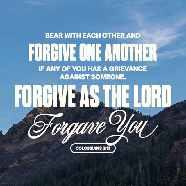 Colossians 3:13